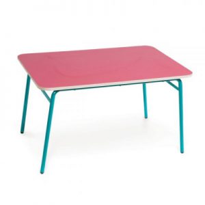 שולחן מתכת 60/90 צבעוני