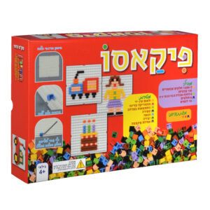 פיקאסו משחק חשיבה ויצירה לילדים עם חלקים צבעוניים