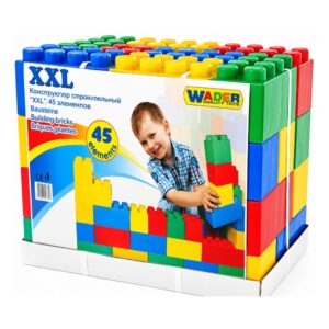 45 חלקי לגו ענק לילדים – Wader XXL
